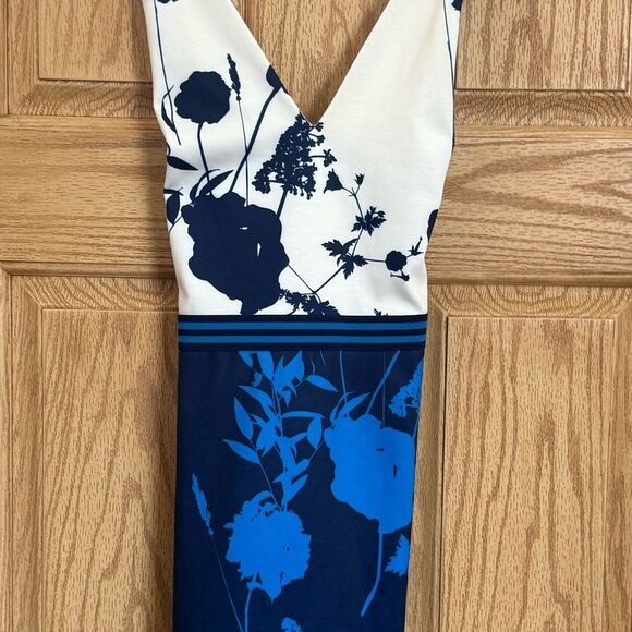 Ted Baker Tilliai Bluebell Bodycon Dress Size Tb 3  US Sz 8 NWT - Picture 4 of 9